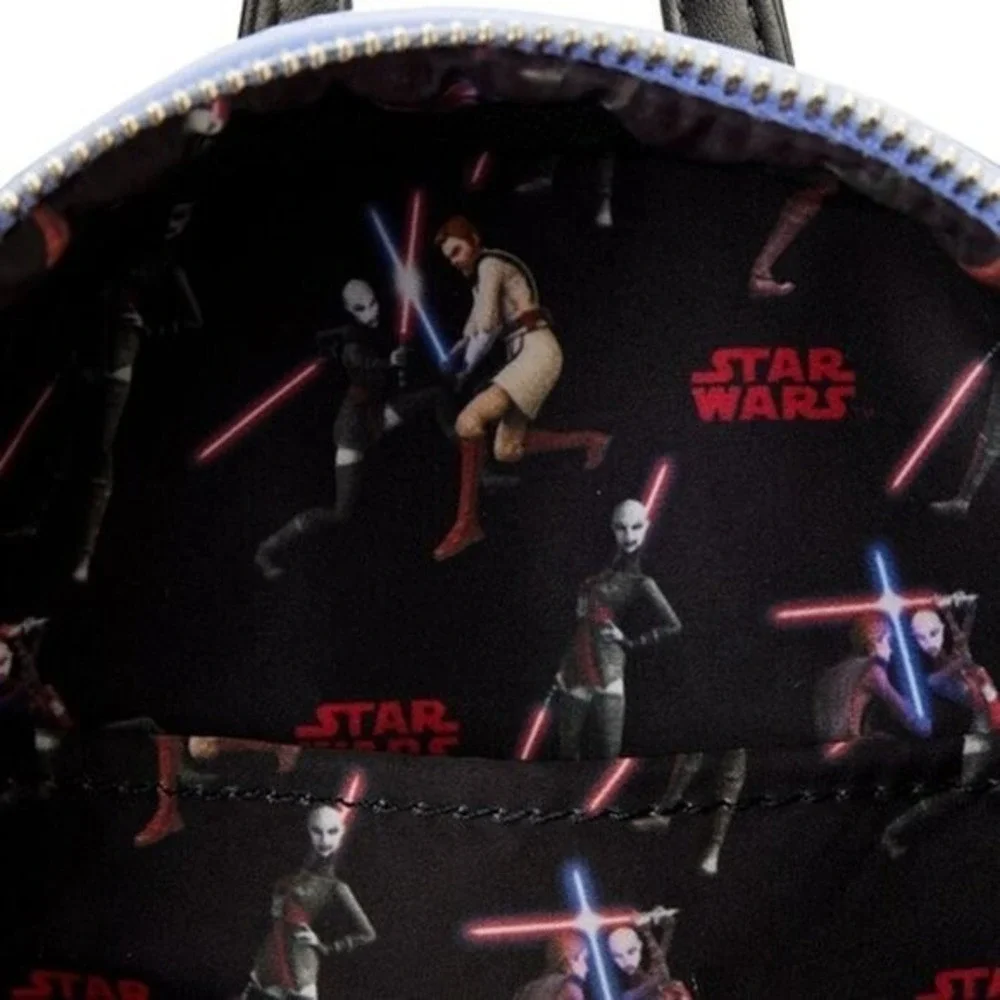 Loungefly Disney Star Wars Asajj‎ Ventress Mini Backpack NYCC Exclusive